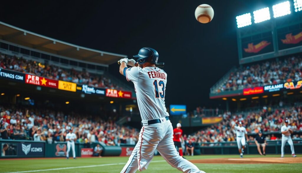 Fernando Tatis Jr. hits a home run